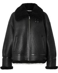 Nour Hammour - Portia Shearling Jacket - Lyst