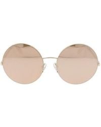 Victoria Beckham - Round Frame Sunglasses - Lyst