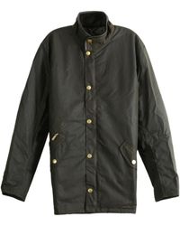 Barbour - Stand Collar Waxed Jacket - Lyst