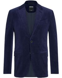 ZEGNA - Cashco Single-Breasted Jacket - Lyst