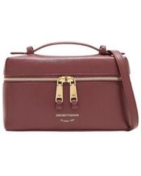 Emporio Armani - Logo-Print Cross Body Bag - Lyst