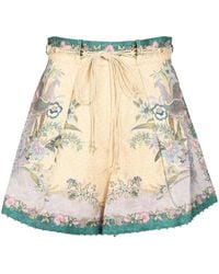 Zimmermann - "Indra" Shorts - Lyst