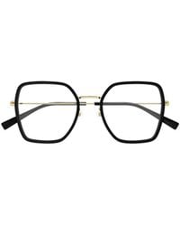 Gucci - Eyewear Square Frame Glasses - Lyst