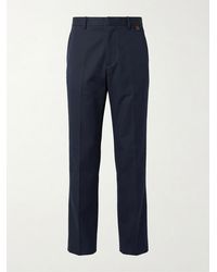 Gucci - Web Detailed Twill Trousers - Lyst