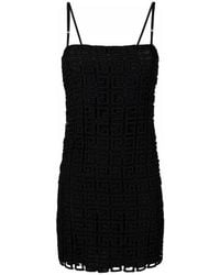 Givenchy - G Embroidered Lace Mini Dress - Lyst