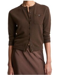 Vince - Chest-Pocket Button Cardigan - Lyst