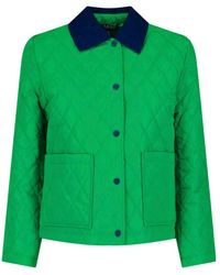 Ralph Lauren - Lauren Quilted Snap-Front Jacket - Lyst