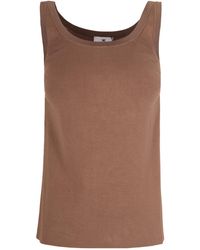Elisabetta Franchi - Button Detailed Knit Top - Lyst