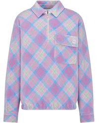 Dior - By Erl Long-Sleeved Trucker Sweatshirt, Relaxed Fit - Lyst