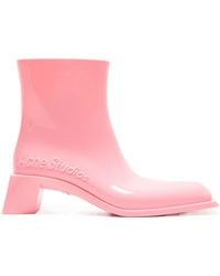 Acne Studios - Rubber Short Boots - Lyst
