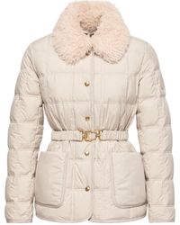 Moncler - Cygnes Logo Patch Padded Jacket - Lyst
