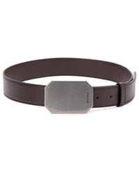 Miu Miu - Logo-Engraved Buckle-Fastened Belt - Lyst