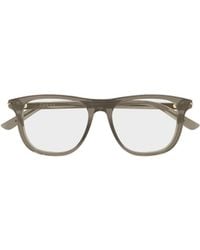 Gucci - Eyewear Square Frame Glasses - Lyst