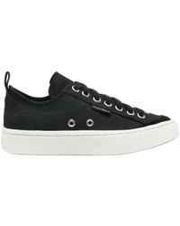 Courreges - Canvas 01 Embroidered-Logo Sneakers - Lyst