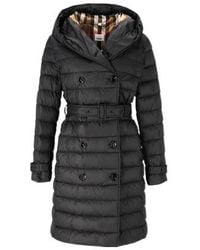 Burberry - Long-Sleeved Down Jacket - Lyst
