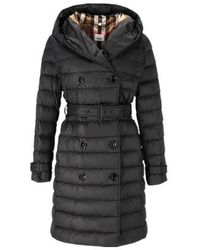 Burberry - Long-Sleeved Down Jacket - Lyst