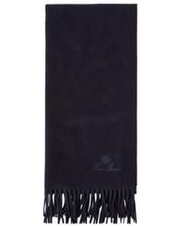 Loro Piana - Fringed Cashmere Scarf - Lyst
