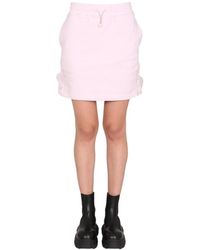 McQ - Logo Patch Mini Skirt - Lyst