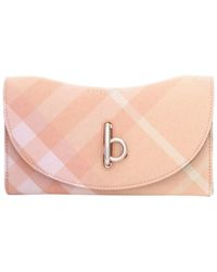 Burberry - Flip Wallet - Lyst