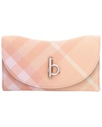 Burberry - Flip Wallet - Lyst