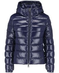 Herno - Hooded Short Down Jacket - Lyst