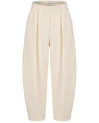 Rohe - High-Waisted Wide-Leg Casual Trousers - Lyst
