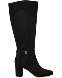 Ralph Lauren - Leather Kellie Knee High Boots - Lyst