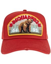 DSquared² - Logo Patch Baseball Cap - Lyst