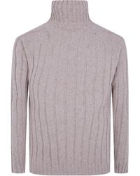 Nuur - Ribbed-Knit Roll-Neck Sweater - Lyst