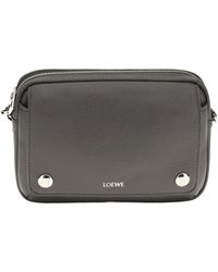Loewe - Small Pebble Messenger Bag - Lyst