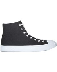 Acne Studios - Contrasting Toe-Cap High-Top Sneakers - Lyst