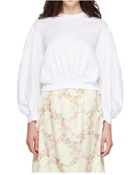 Simone Rocha - Puff Sleeve Lantern Top - Lyst