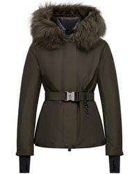 Moncler - Grenoble Laplance Belted Down Jacket - Lyst