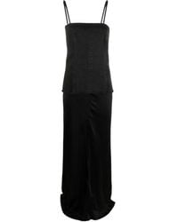 Blumarine - Layered Sleeveless Maxi Dress - Lyst