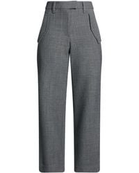 Brunello Cucinelli - Simple Straight-Leg Pants - Lyst