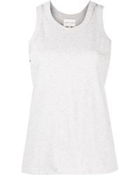 Loulou de Saison - Poso Lds Supima Tank Top - Lyst
