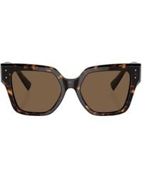 Dolce & Gabbana - Eyewear Square Frame Sunglasses - Lyst