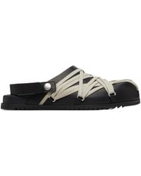 Rick Owens - Cross-Strap Slip-On Sandals - Lyst