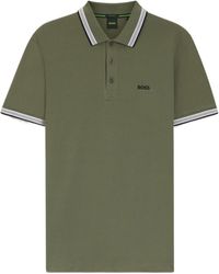BOSS - Short-Sleeve Polo Shirt - Lyst