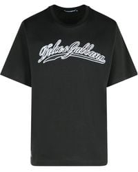 Dolce & Gabbana - T-Shirt With Logo - Lyst