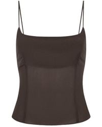 St. Agni - Stretch Silk Cami - Lyst
