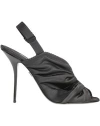 Dolce & Gabbana - Solid Color Sandals - Lyst