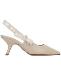 Dior - Christian J'A Slingback Pumps - Lyst