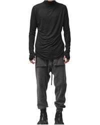 Thom Krom - Long Sleeved Turtleneck T-Shirt - Lyst