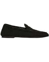 Dolce & Gabbana - Woven Loafers - Lyst