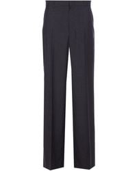 Gucci - Wide Leg Tailored Trousers - Lyst