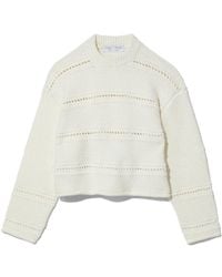 Proenza Schouler - Label Open-Knitted Drop Shoulder Jumper - Lyst
