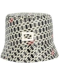 Roger Vivier - Geometric Pattern Printed Fisher Hat - Lyst