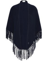 Weekend by Maxmara - Fringed Wool Shawl - Lyst