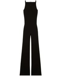 Courreges - Courrèges Sleeveless Knitted Jumpsuit - Lyst